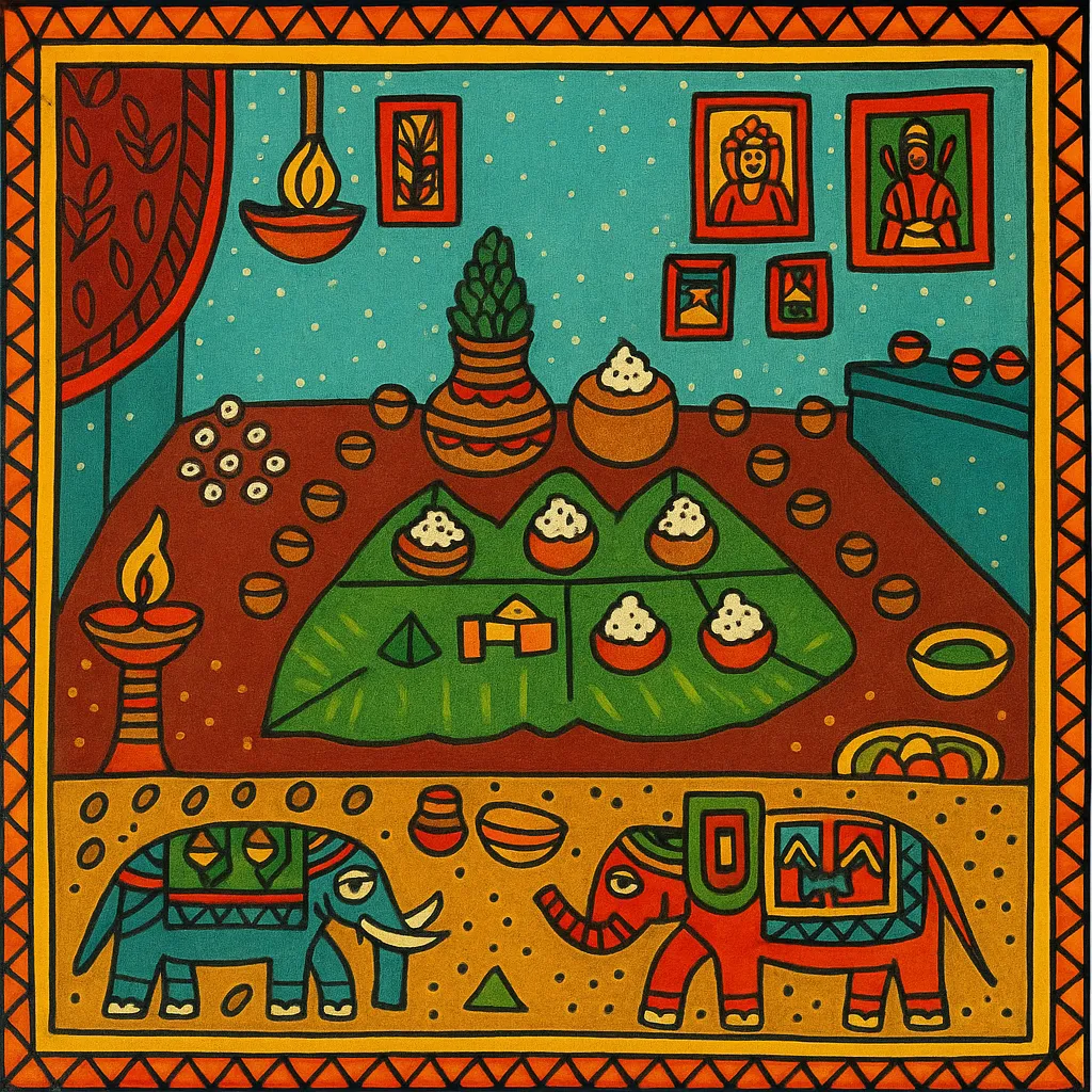 gahbar image, mithila