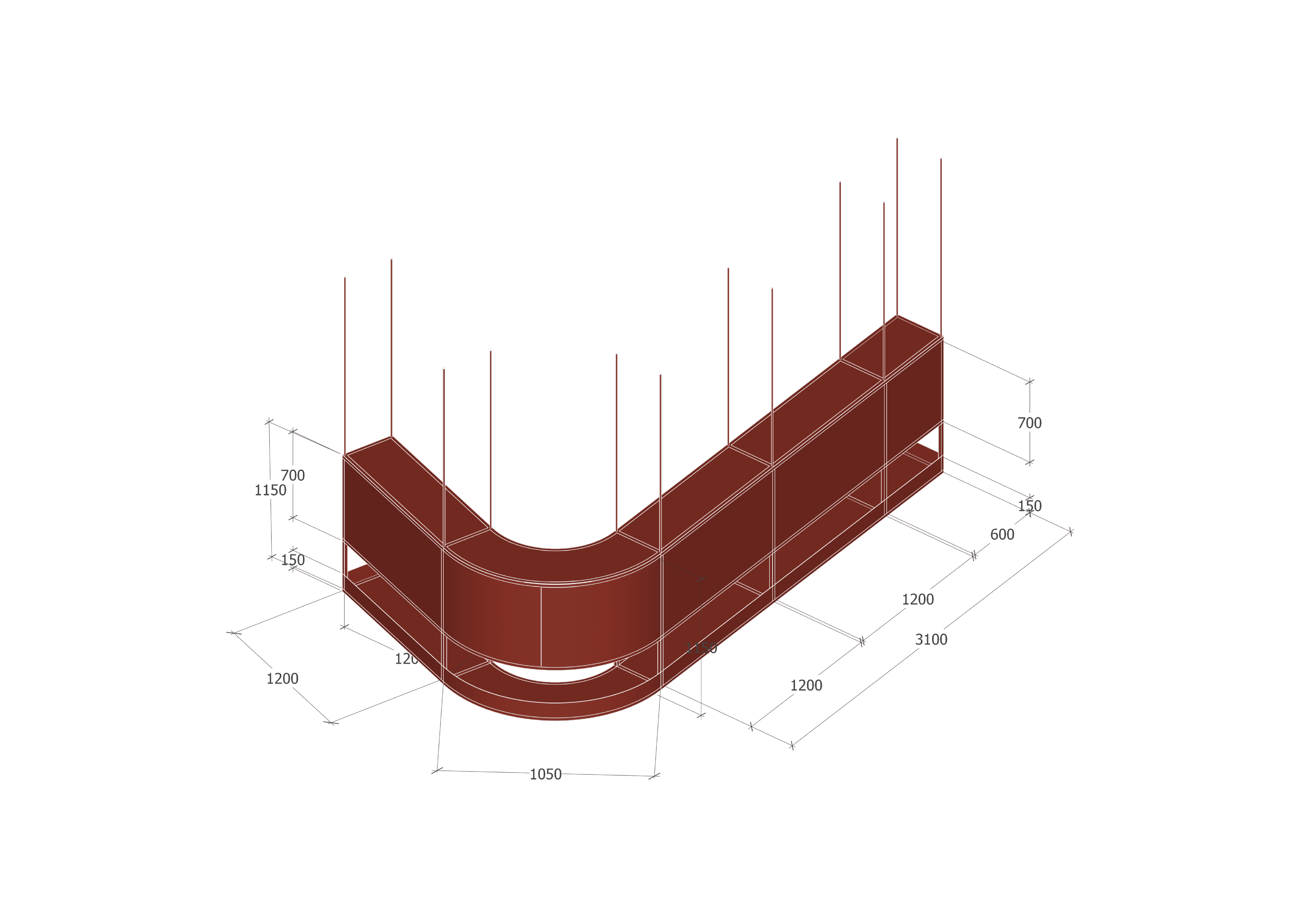 Work shown was produced during [Interior Architect] role tenure at [Mentahmatter Design].