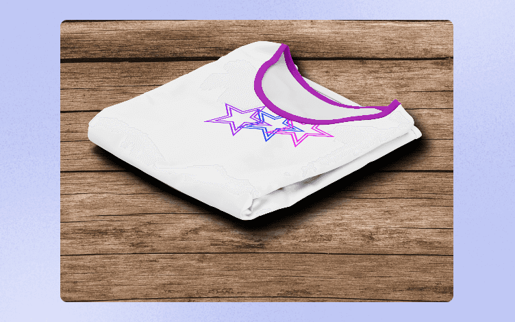 Folded T-shirt Mockups