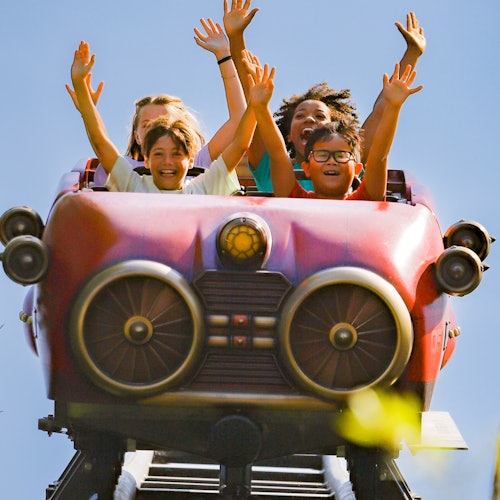 极速火箭，巴黎植物园的过山车景点