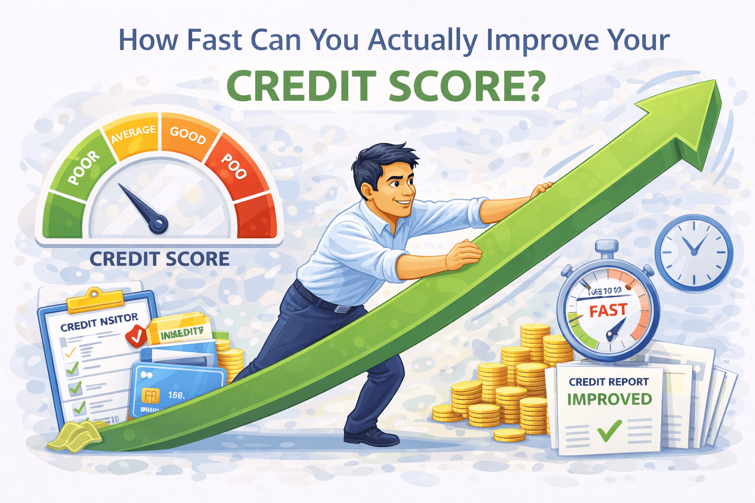 How Fast Can You Actually Improve Your Credit Score?