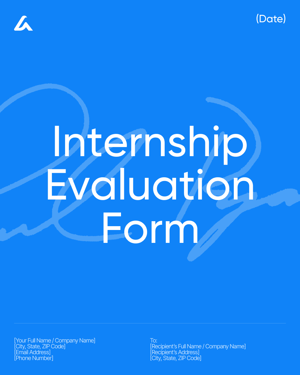 Internship Evaluation Form