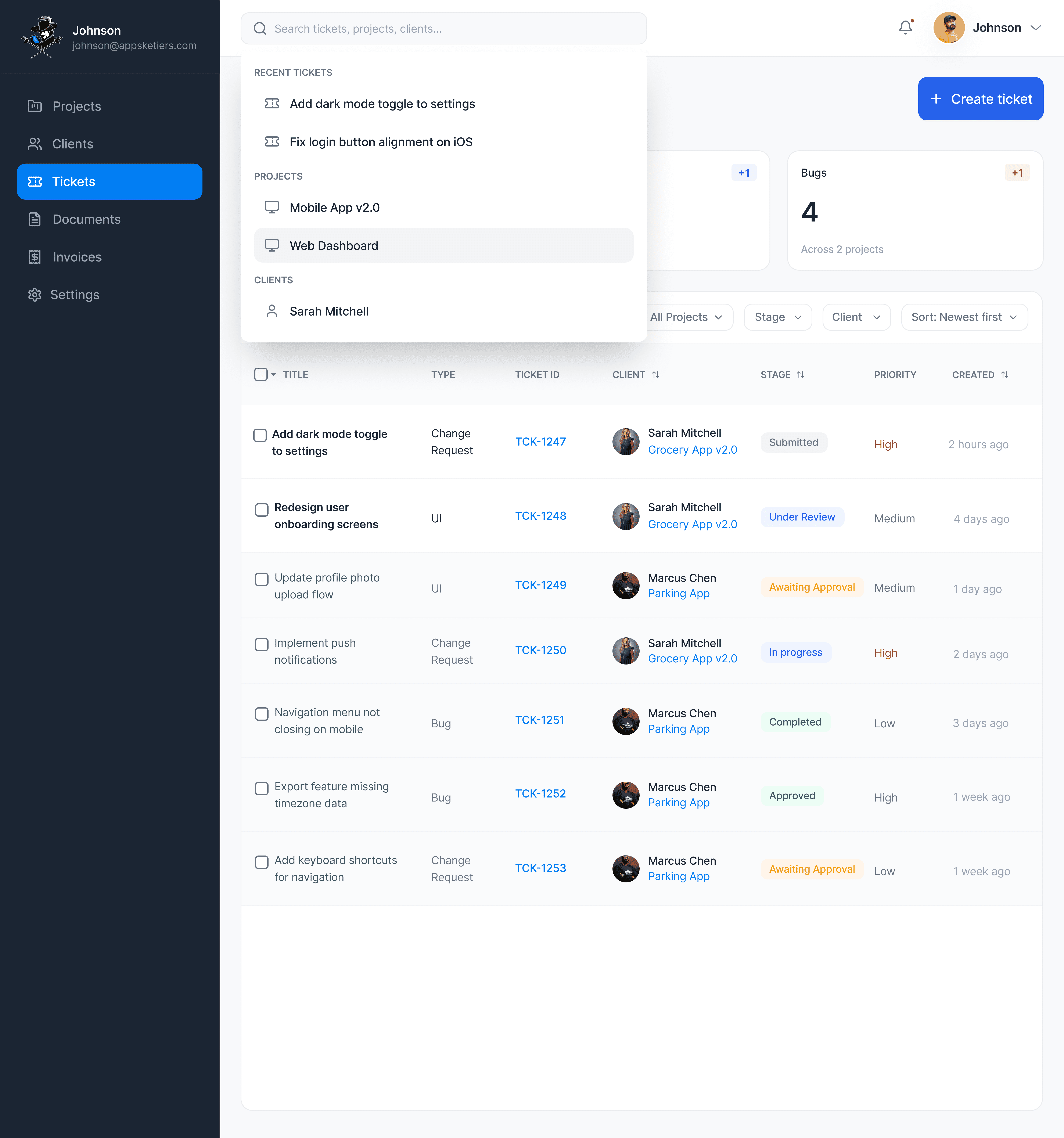 Product Dashboard Image