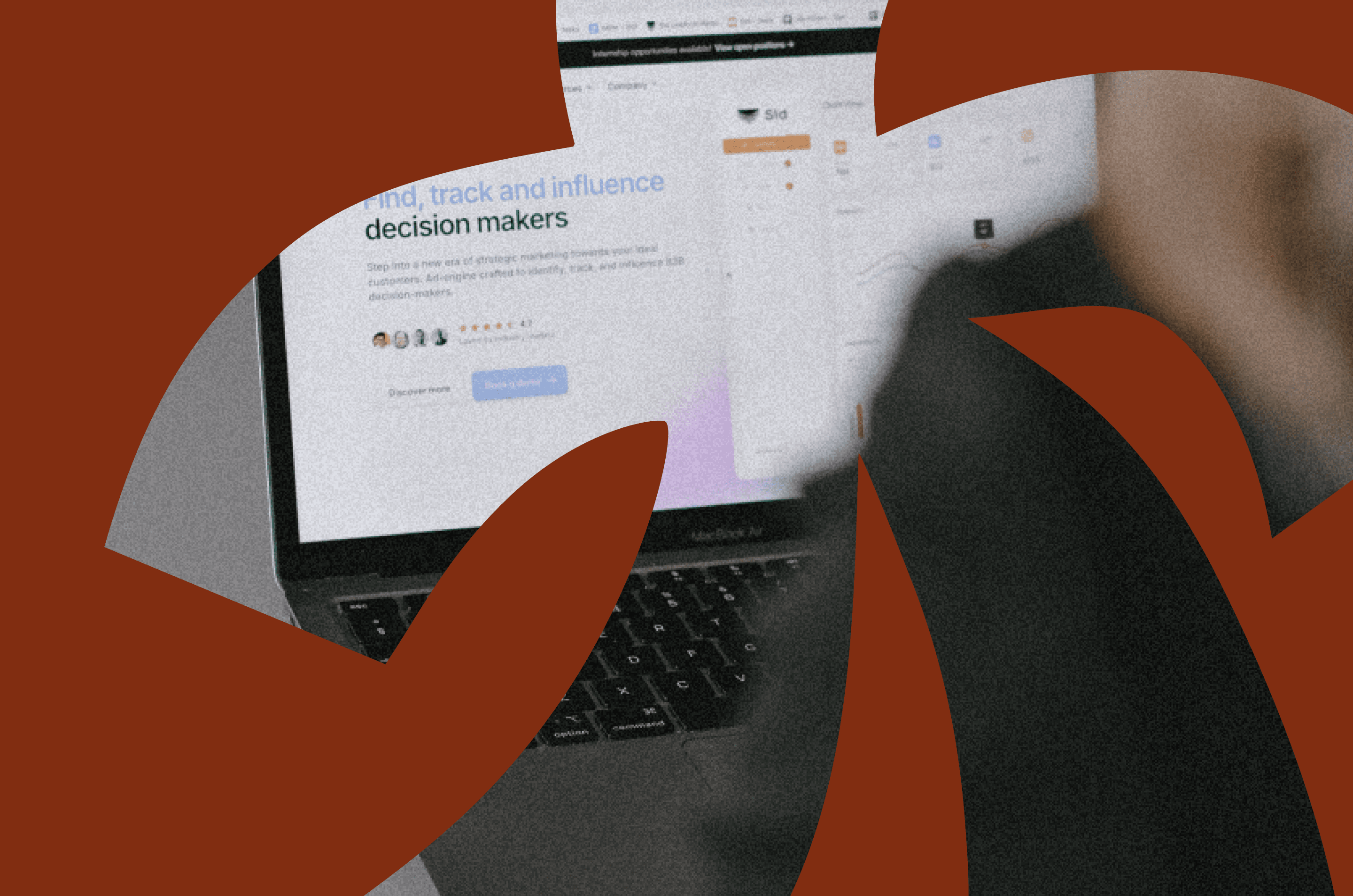 A platform on a screen. A person behind the screen. Person-based marketing lives in that gap. Tools don’t influence decisions — people do. The job of the platform is just to see them clearly, understand intent, and show up at the right moment with the right message.