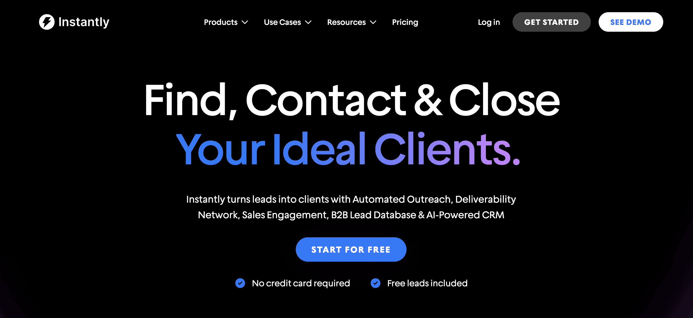 instantly landing - Smartlead vs Instantly 