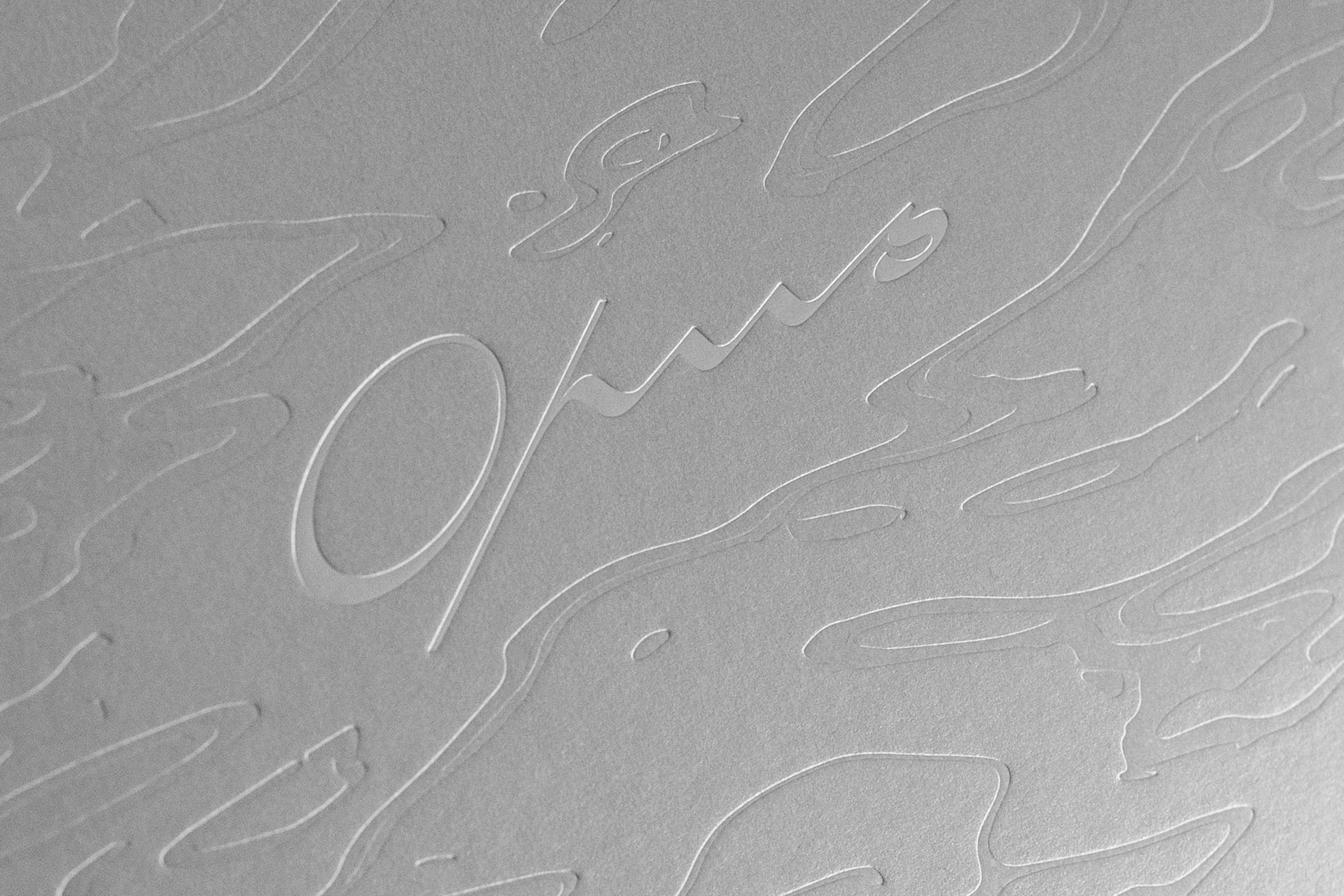 Batch.Works product catalogue book on a work top with a graphic printed image on the front