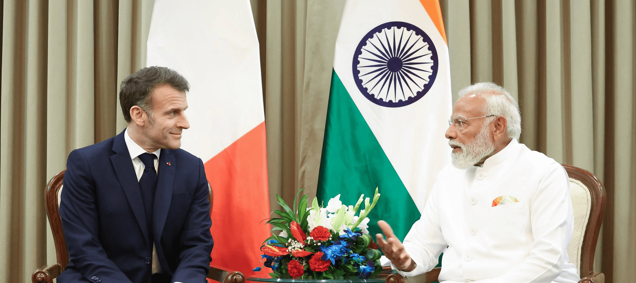 Official visit to India of President Emmanuel Macron