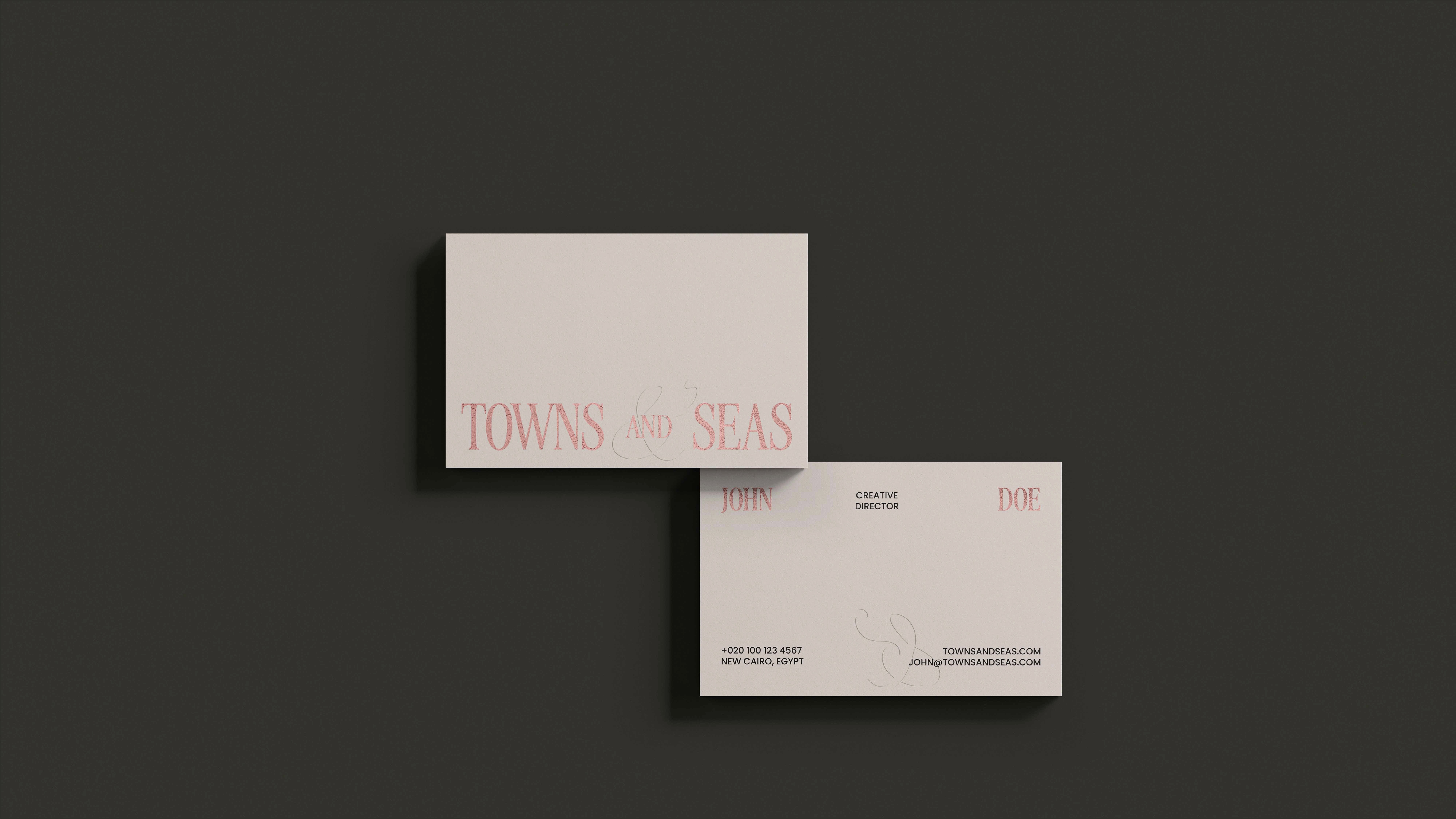Towns & Seas, Brand by LongeBlack