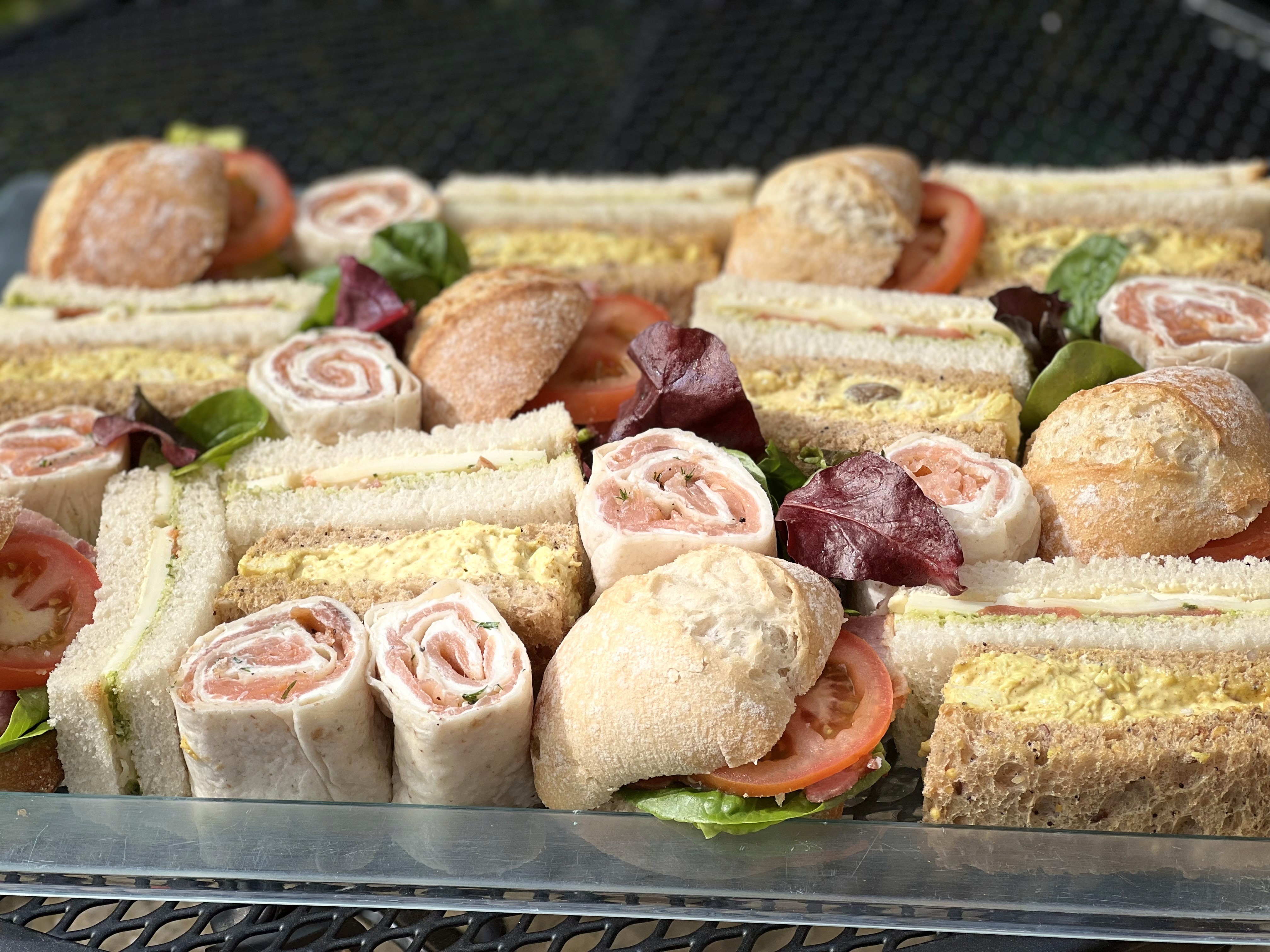 Paltter of Sandwitches and wraps