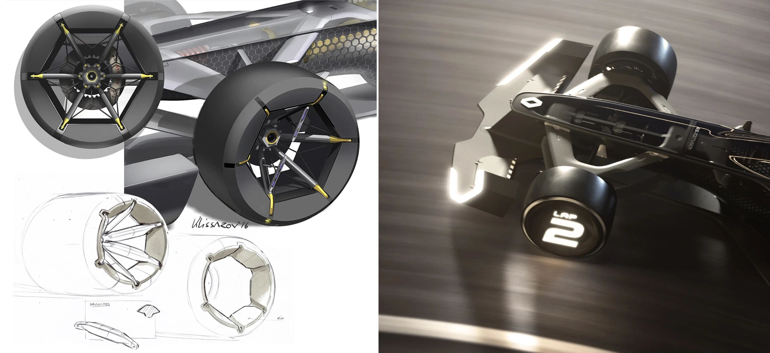 R.S. Vision wheel design sktch