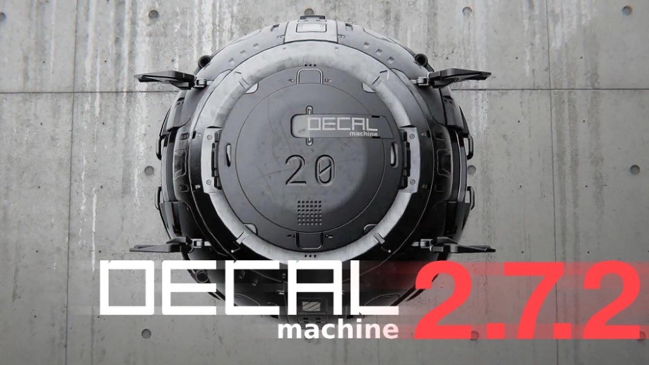 DECALmachine unlocks your ability to experiment with details and textures in Blender 3D. It is extremely user-friendly and highly recommended