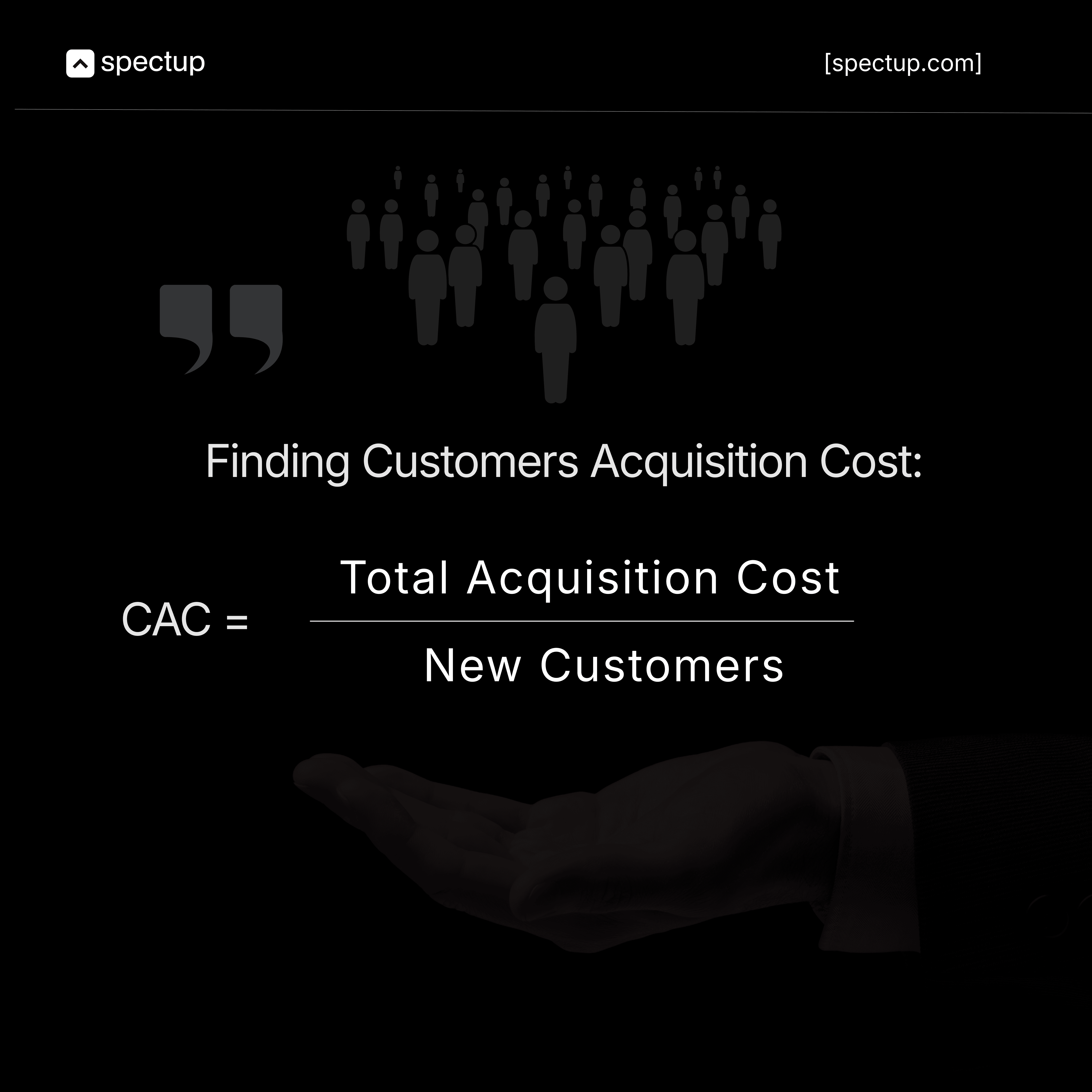 CAC (Customer Acquisition Cost) is a crucial metric for startups, especially when preparing for a Series A funding round. It represents the cost associated with acquiring a new customer and is calculated using this formula. Graphic is showing how to evaluate CAC