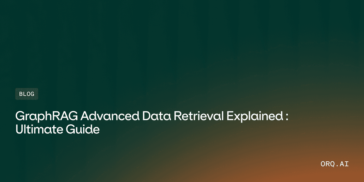 featured image of GraphRAG Advanced Data Retrieval