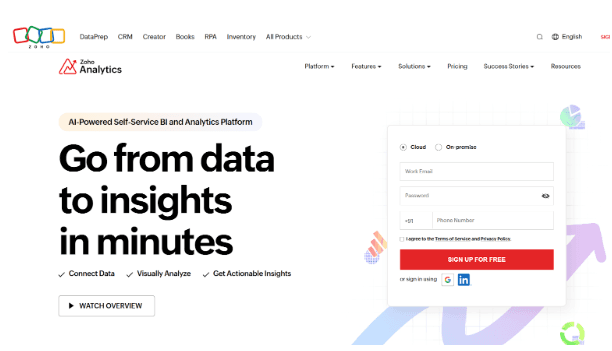 Zoho Analytics