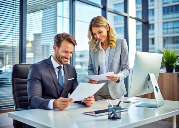 Gesprek over huur en contract