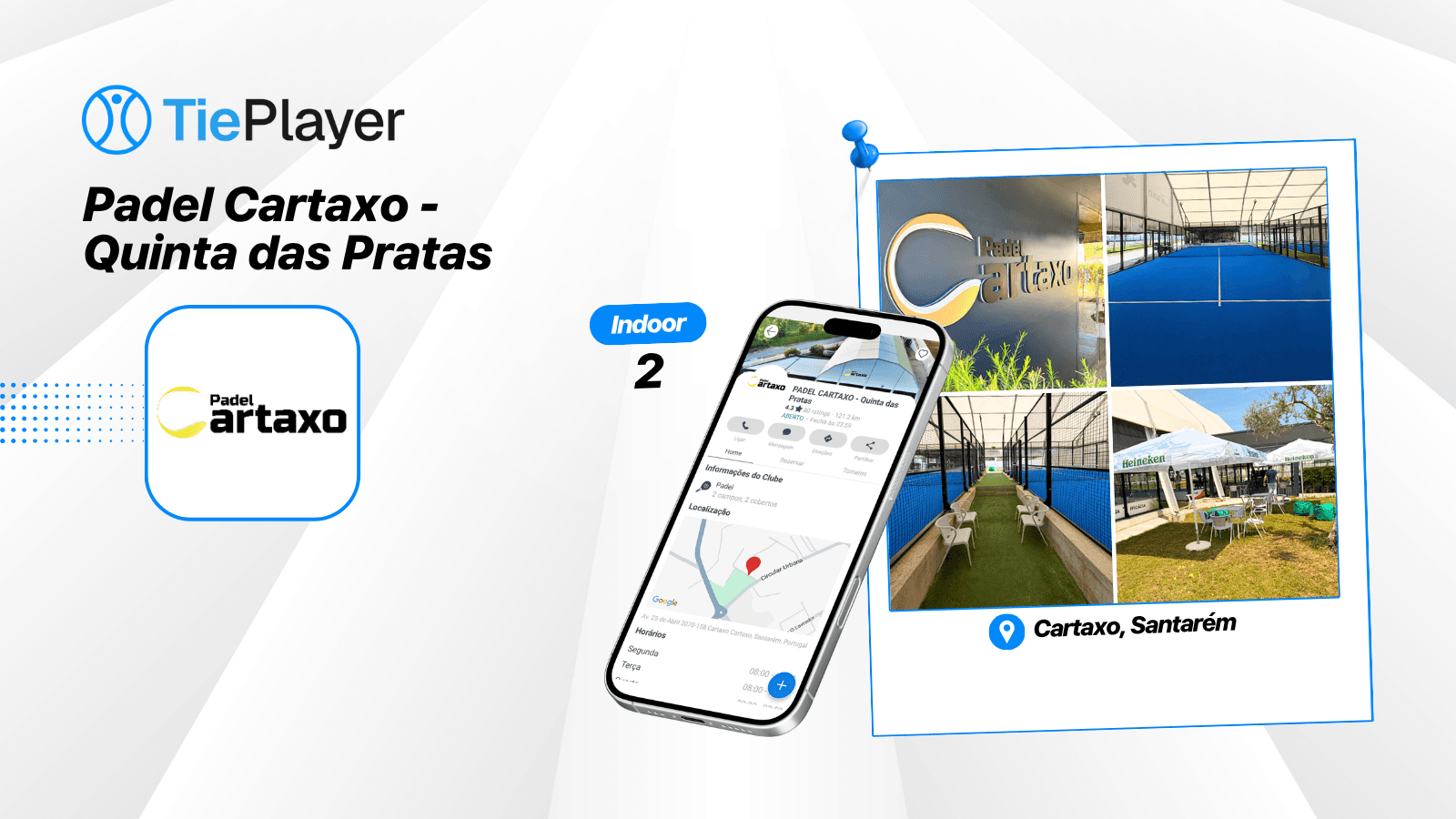 Book a padel court at Padel Cartaxo - Quinta das Pratas