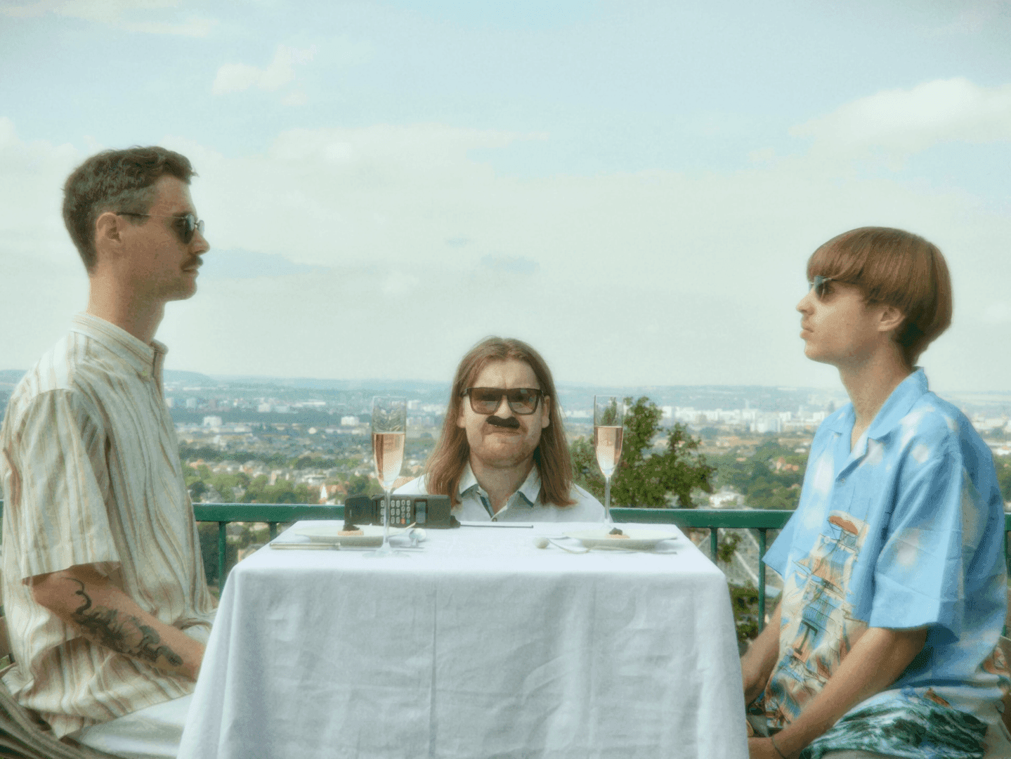 3 people on the table