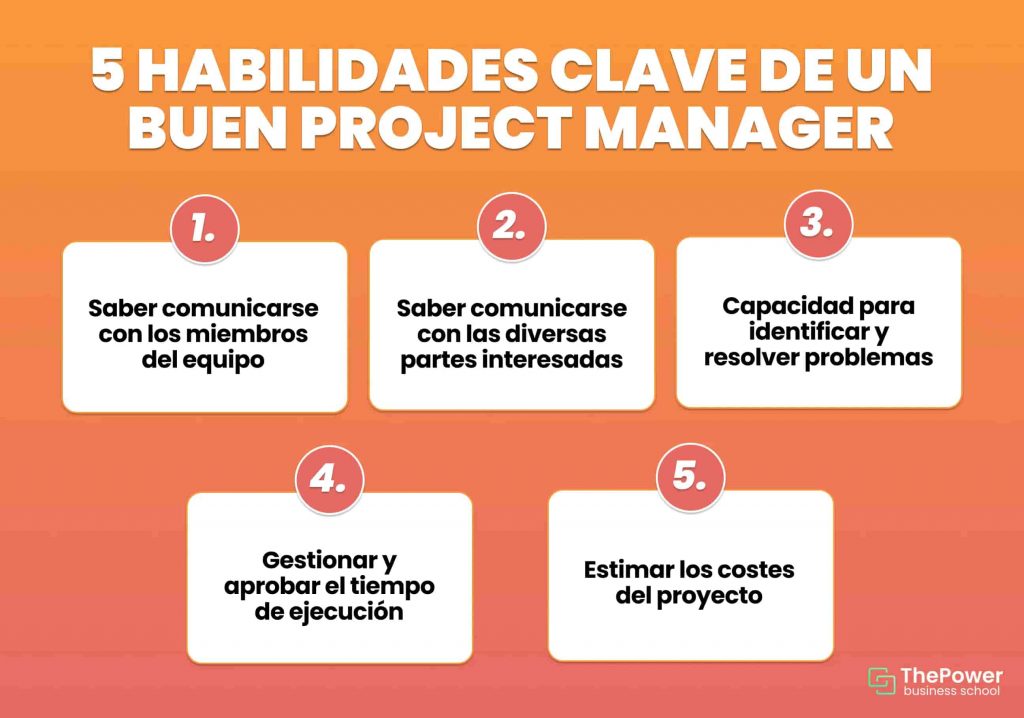 5 HABILIDADES CLAVES DE UN BUEN PROJECT MANAGER