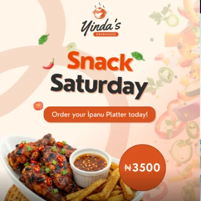 Yinda's Grubhouse - Snack saturday