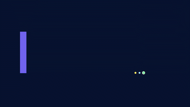 Minimalist motion graphic of a loading interface element. Enhancing the user experience (UX) by providing visual feedback during the digital donation transaction process.