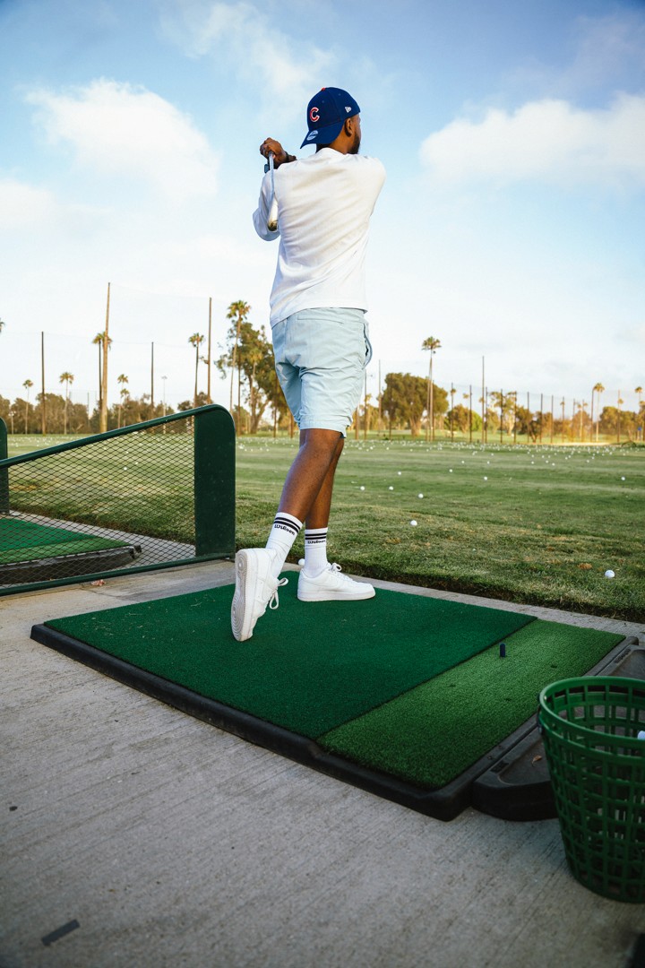 a black male model