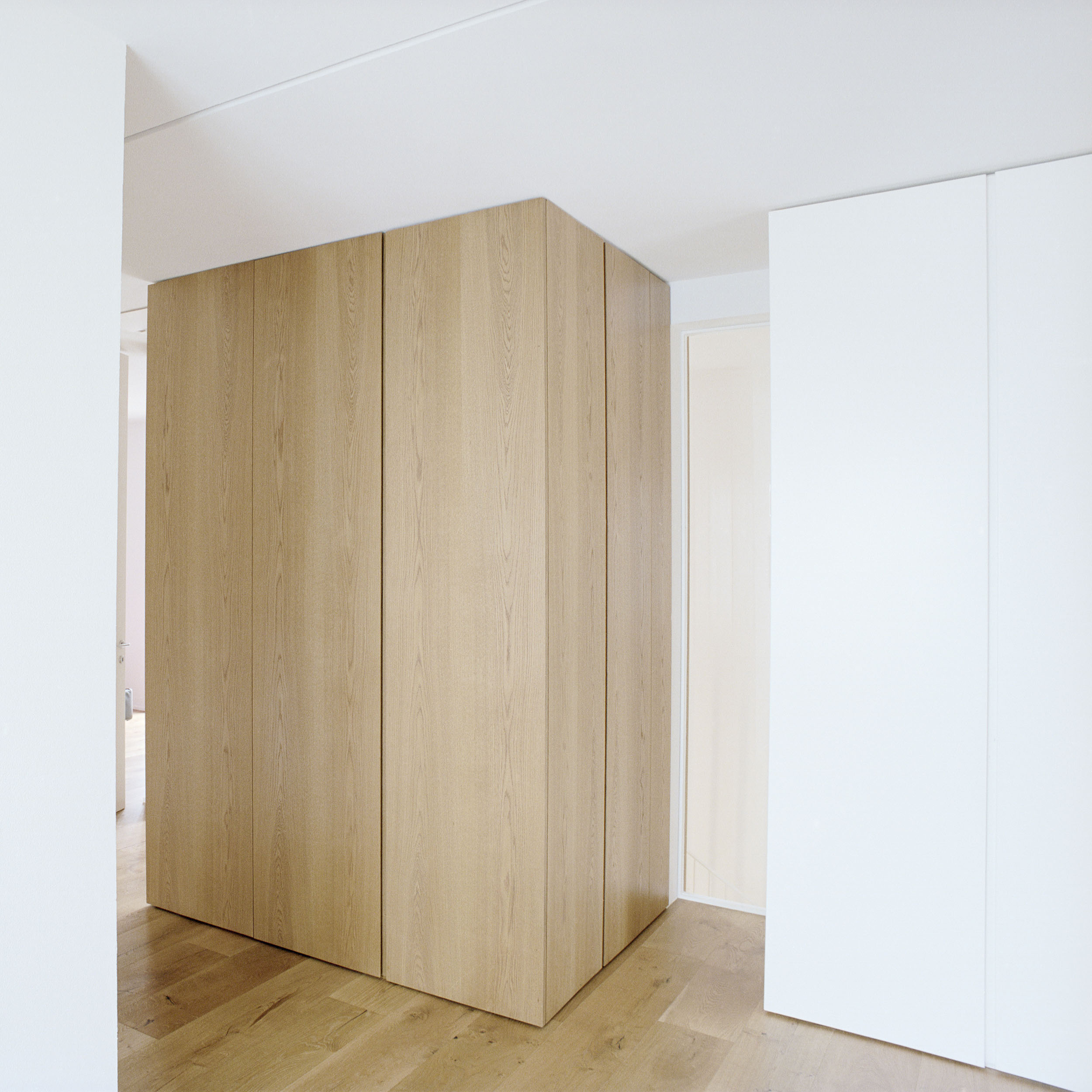 Workshop made of bright wood