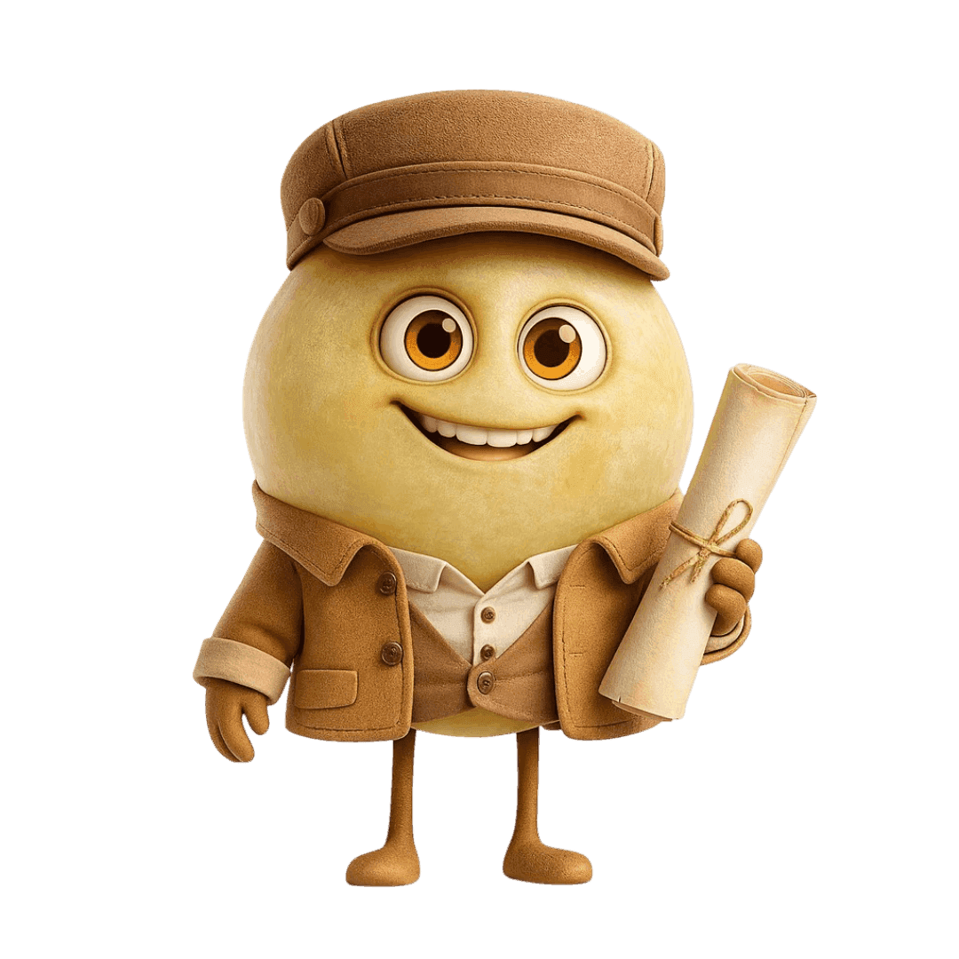 Huxelrebe grape berry illustration for wine education.