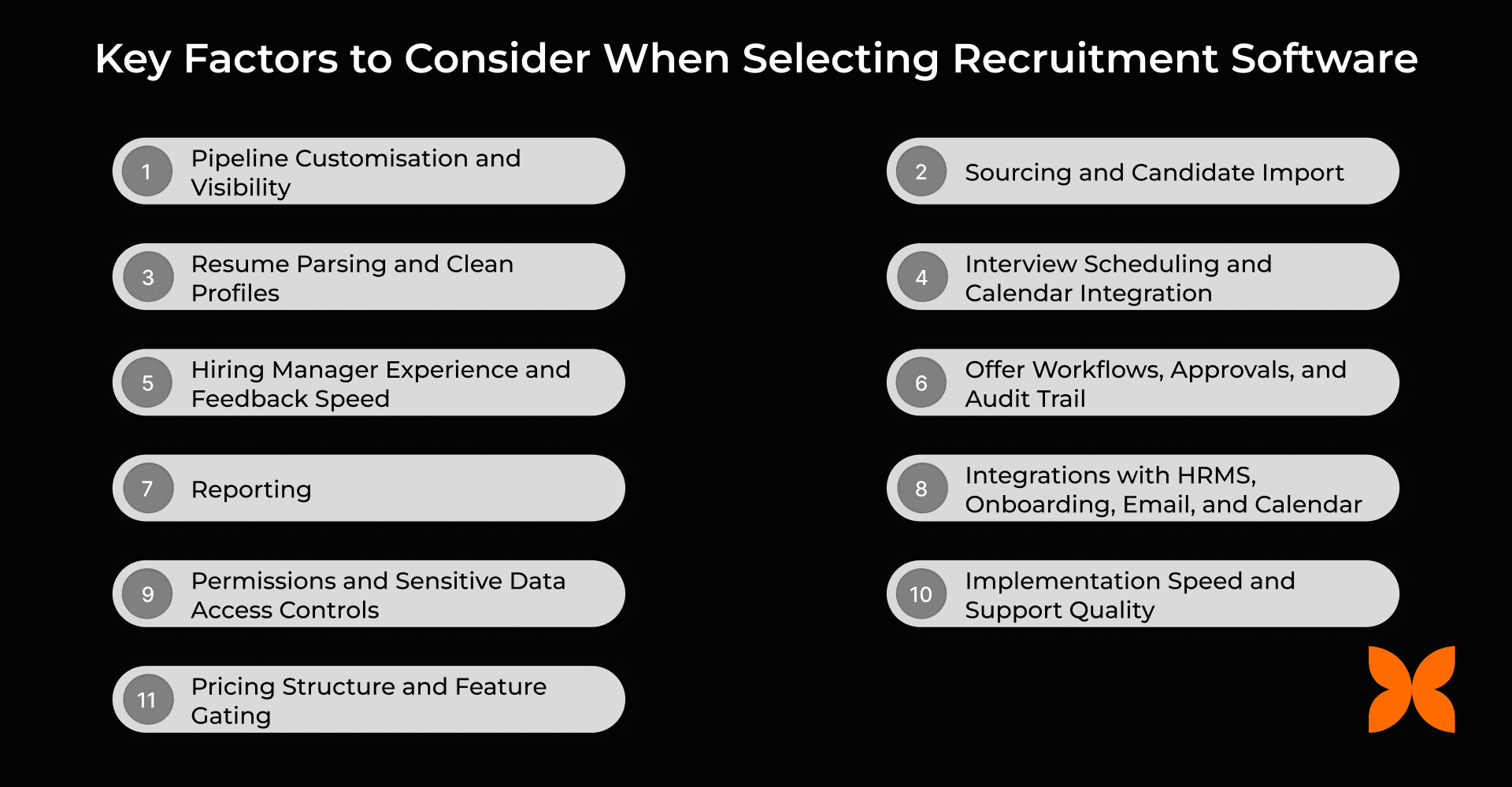 Key Factors to Consider When Selecting Recruitment Software