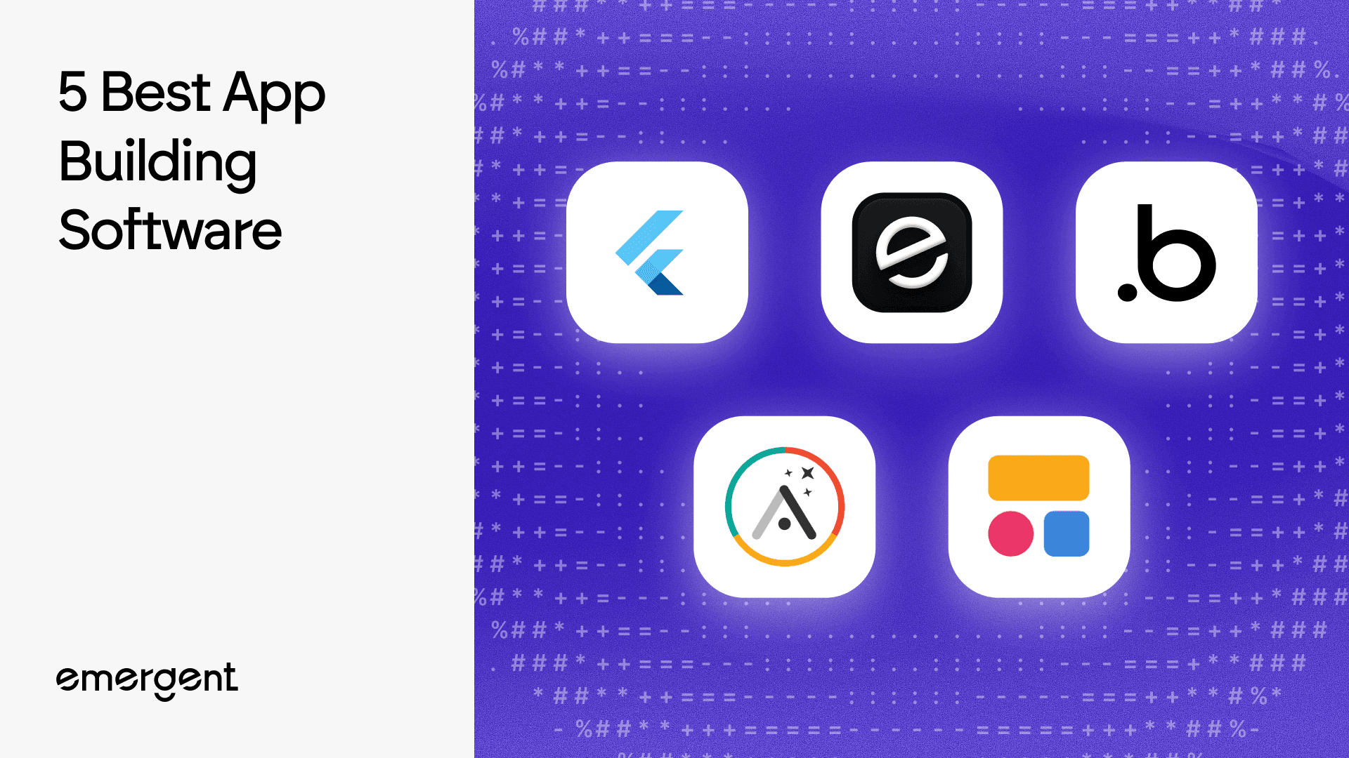 5 Best App Building Software