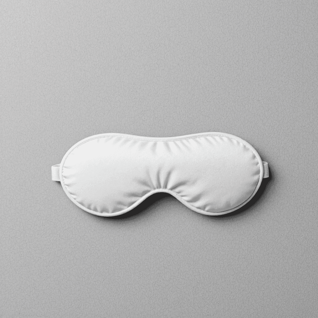 product photography of sleep masks
