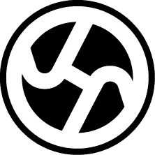 Jeffrey Hakim personal brand logo - stylized JH monogram in black and white