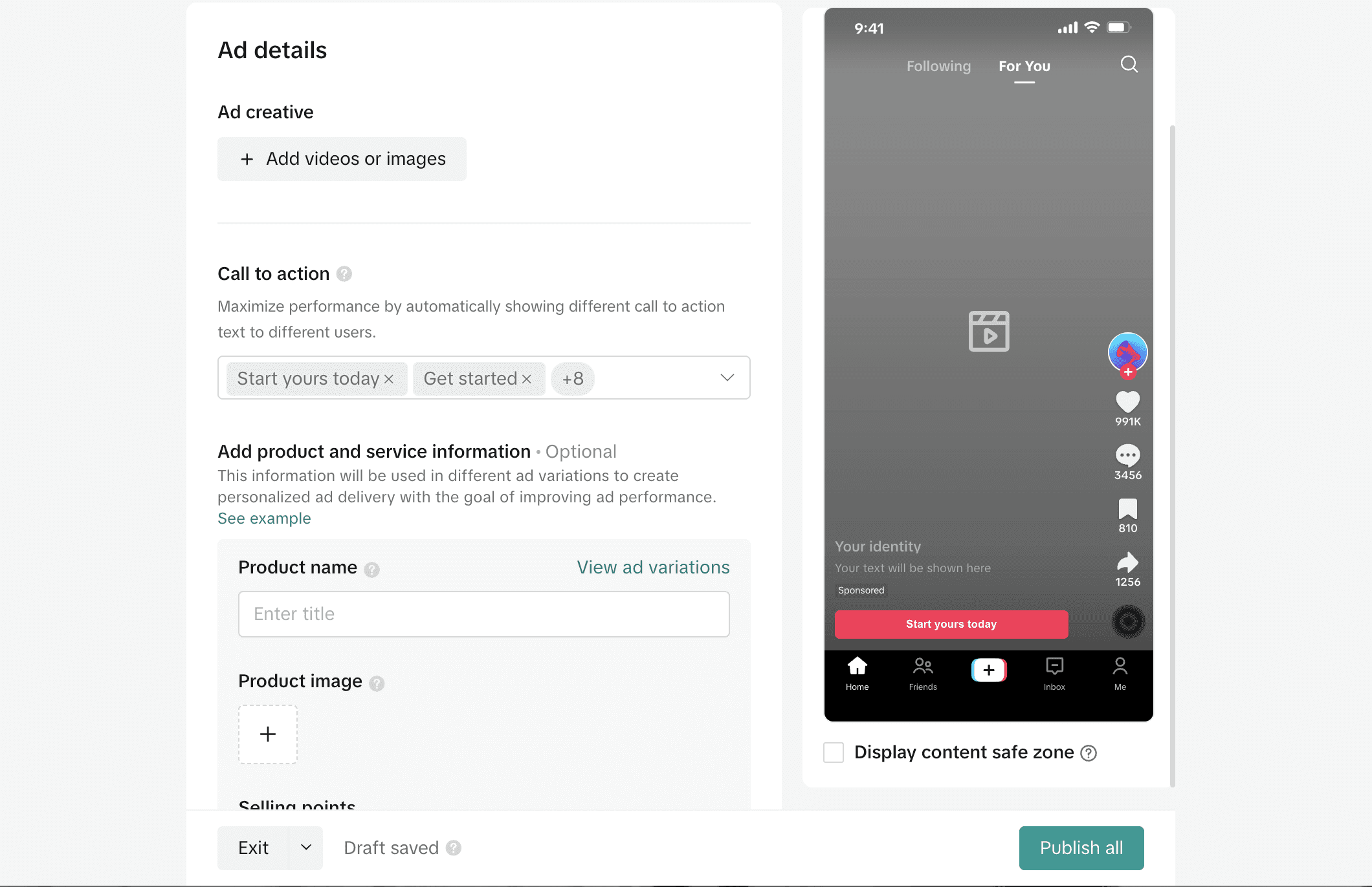 set up TikTok campaign