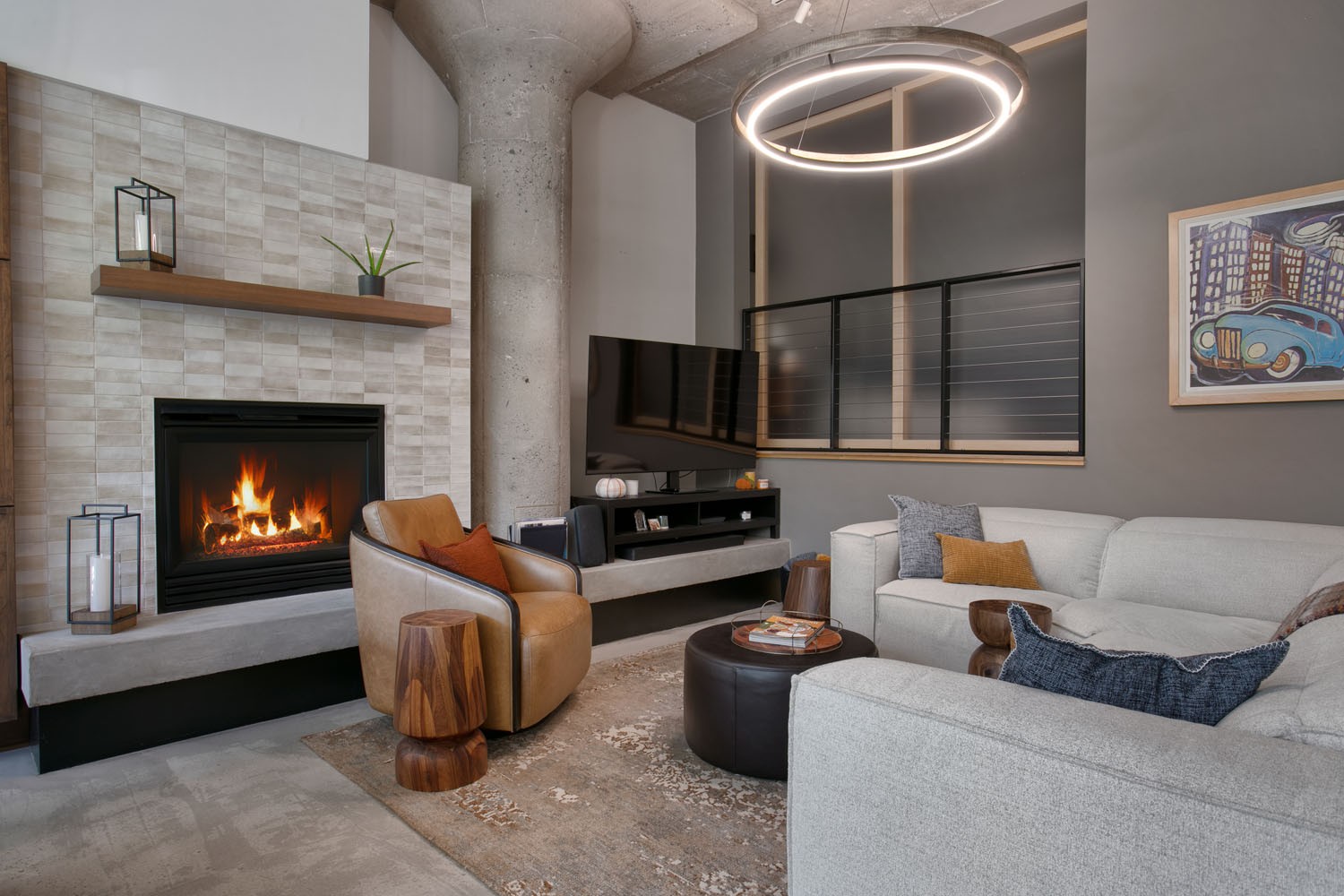 low angle photography of gray building at daytime