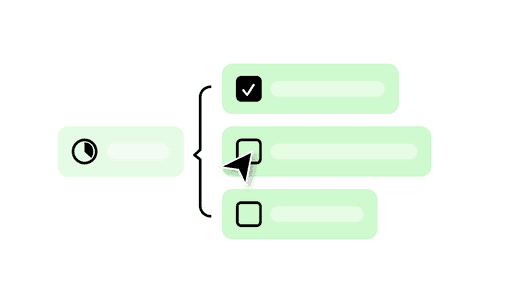 Xmind To-Do/Task with checklist structure layout for breaking down and tracking tasks.