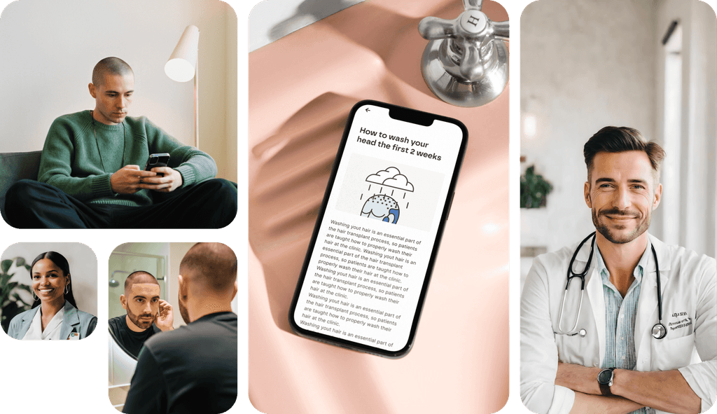 capila app for hair transplant patients