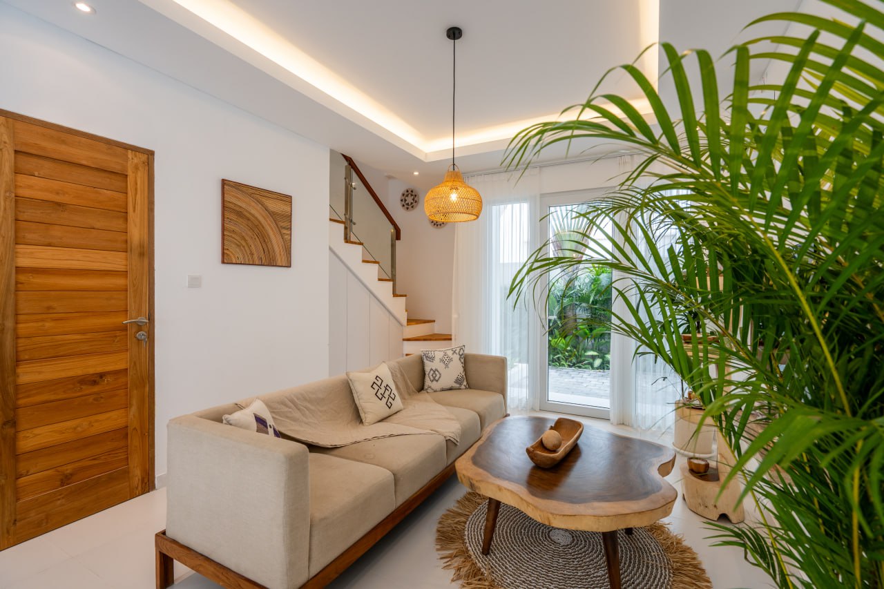 A 2-bedroom villa in a boutique complex in Canggu, Padonan