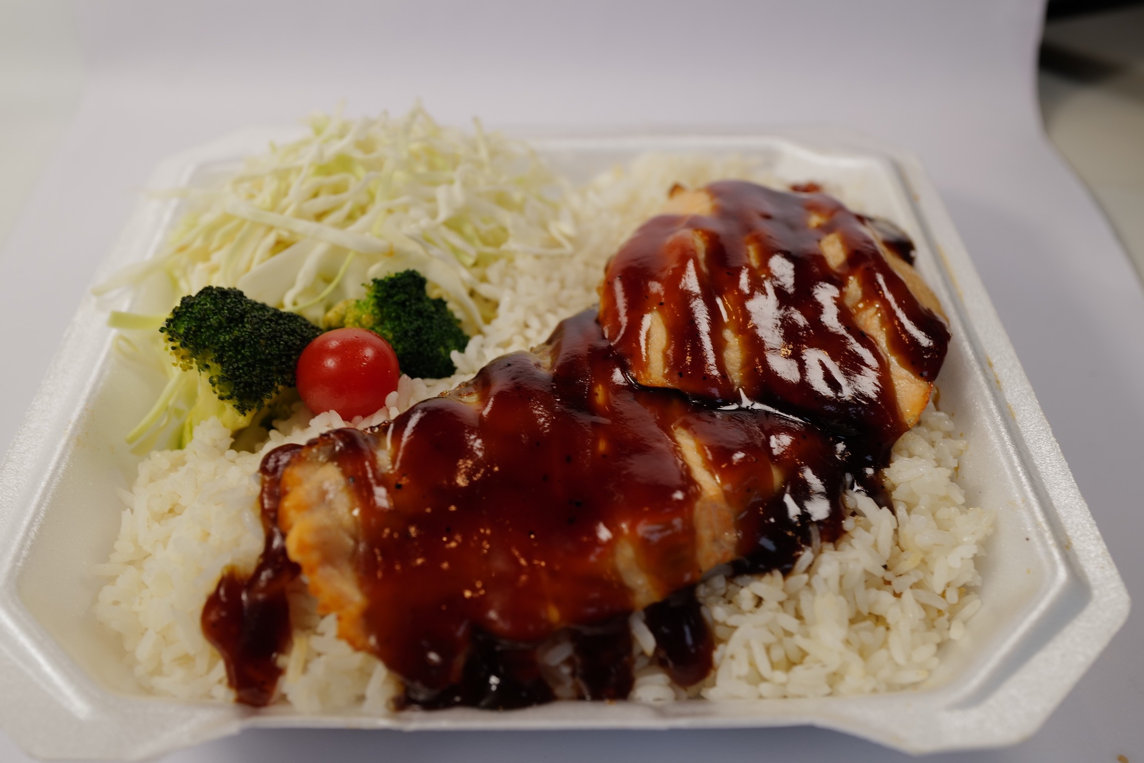 Salmon Teriyaki Bowl