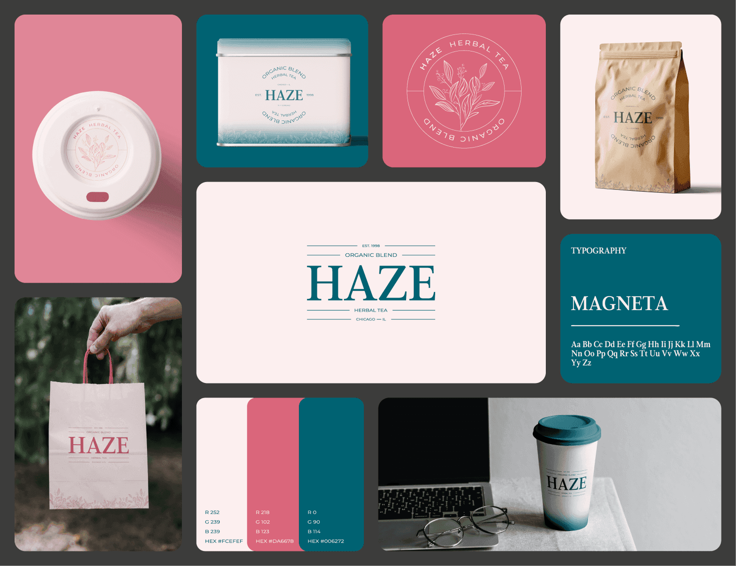 logo design branding tea brand identity visual identity