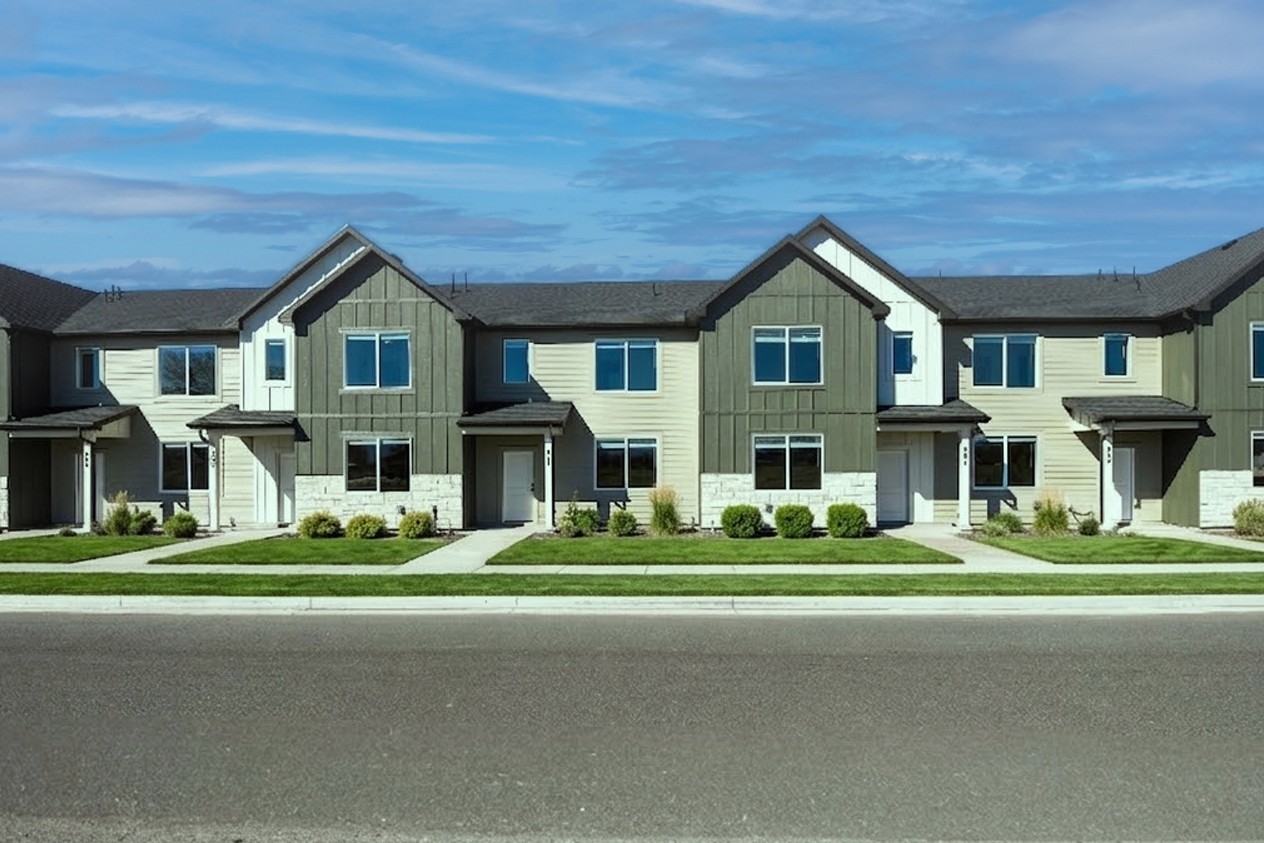 View of townhomes