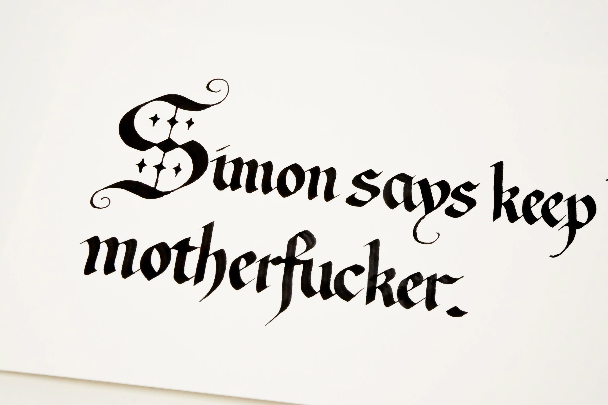 D&D Calligraphy commission 04