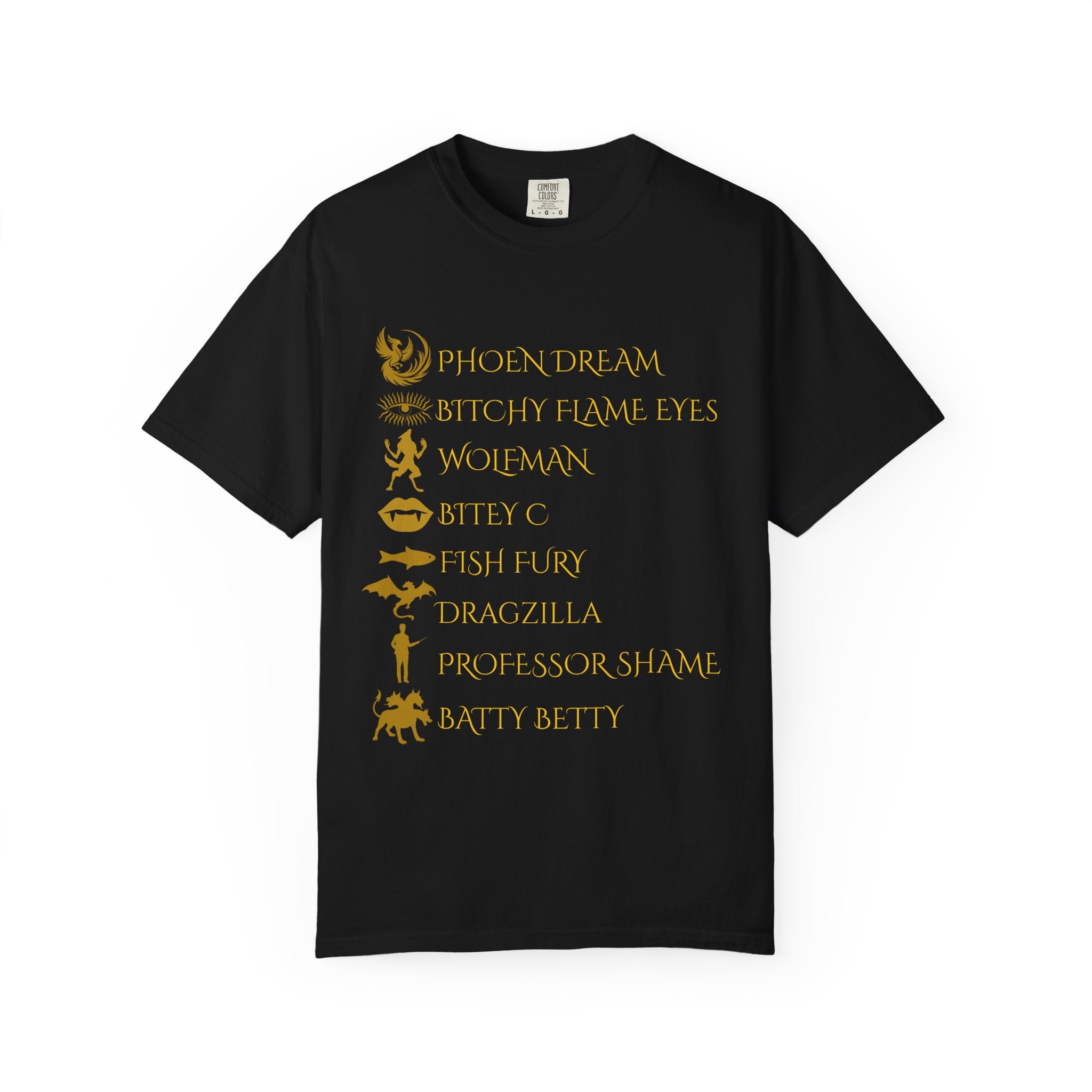 Officially Licensed Zodiac Academy | Seth Nicknames Boxy Tee Shirt