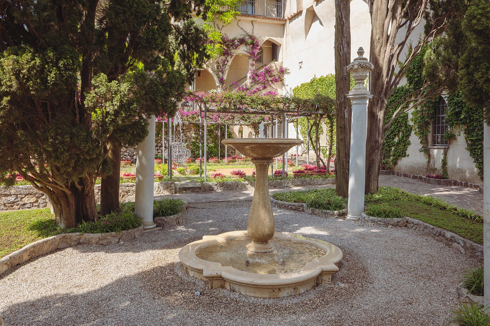 Elegant detail at a Ravello wedding villa on the Amalfi Coast