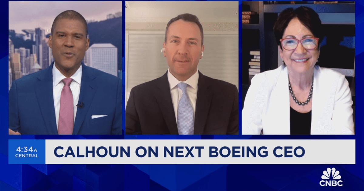 Tengler on Boeing CEO Exit