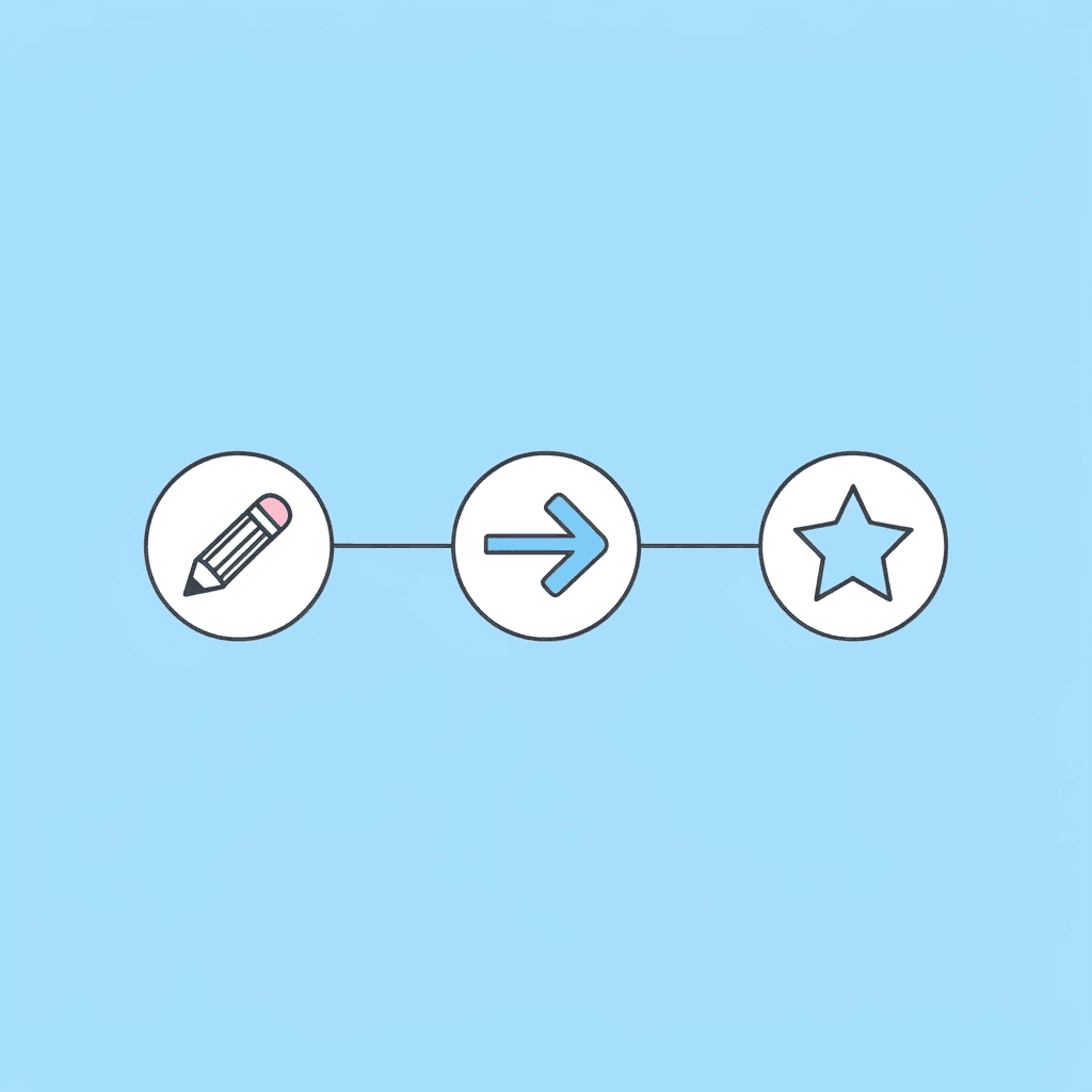 Timeline showing ages 2, 3, and 4 years when children start tracing