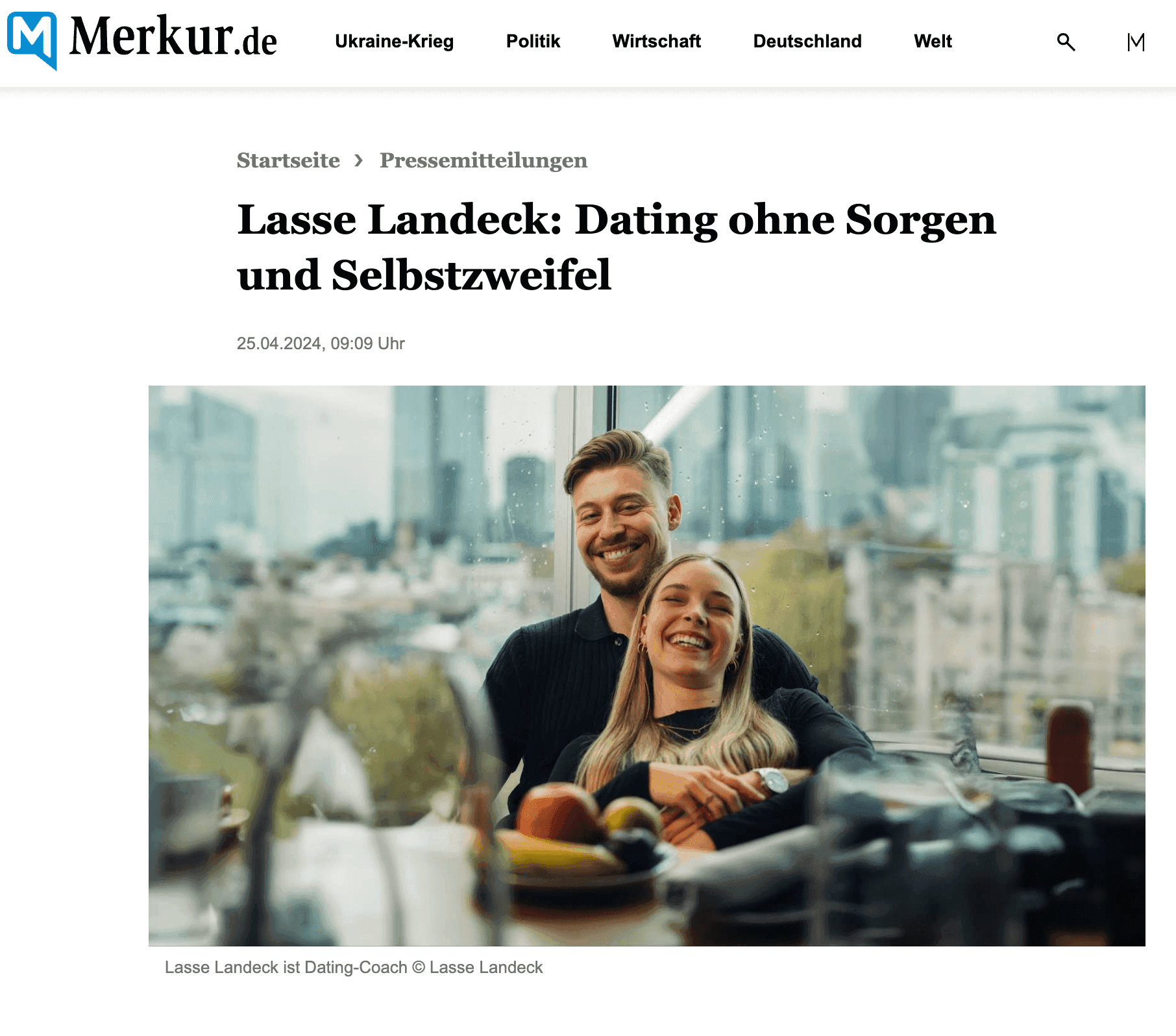 Lasse Landeck Dating - Paar glücklich, Dating ohne Sorgen