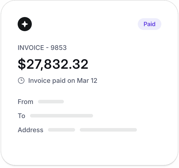 Automate invoices
