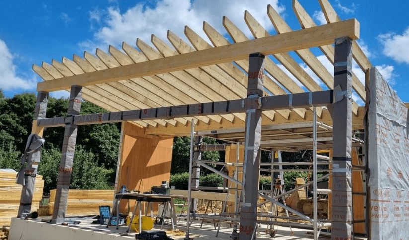 Nightingale Cottage Build Structure