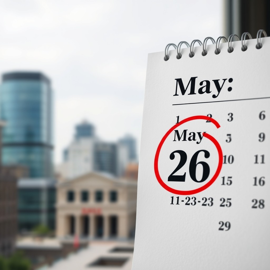 May 26 on calendar