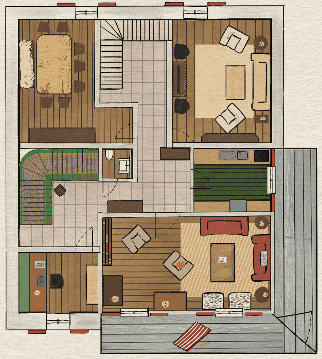 First Floor Chalet Michaelis