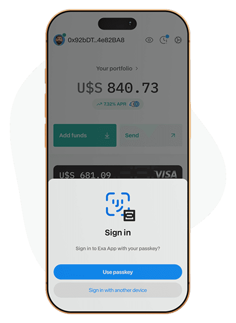 Secured with passkeys